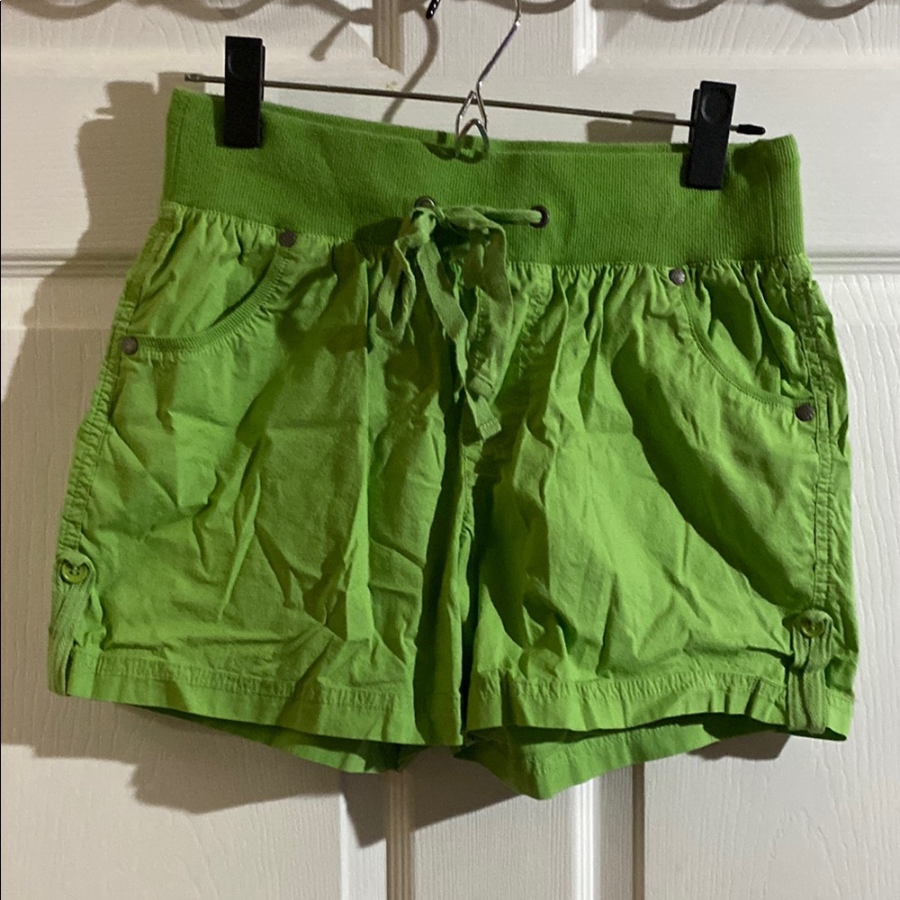 Green Women's Shorts